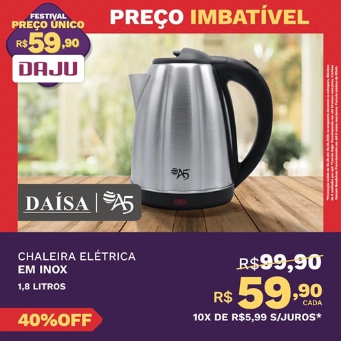 Ofertas imperdíveis para sua casa