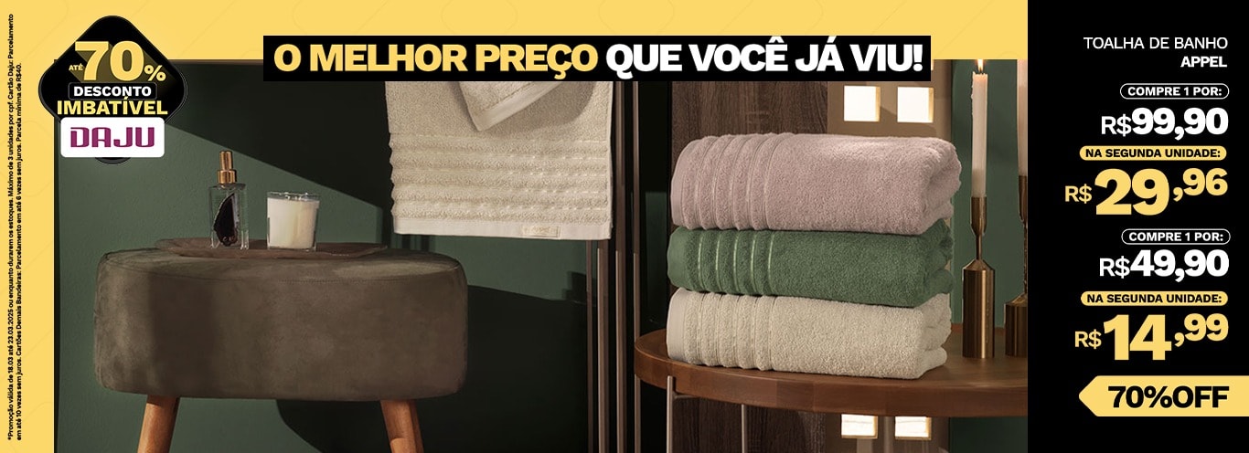 As melhores ofertas para sua casa