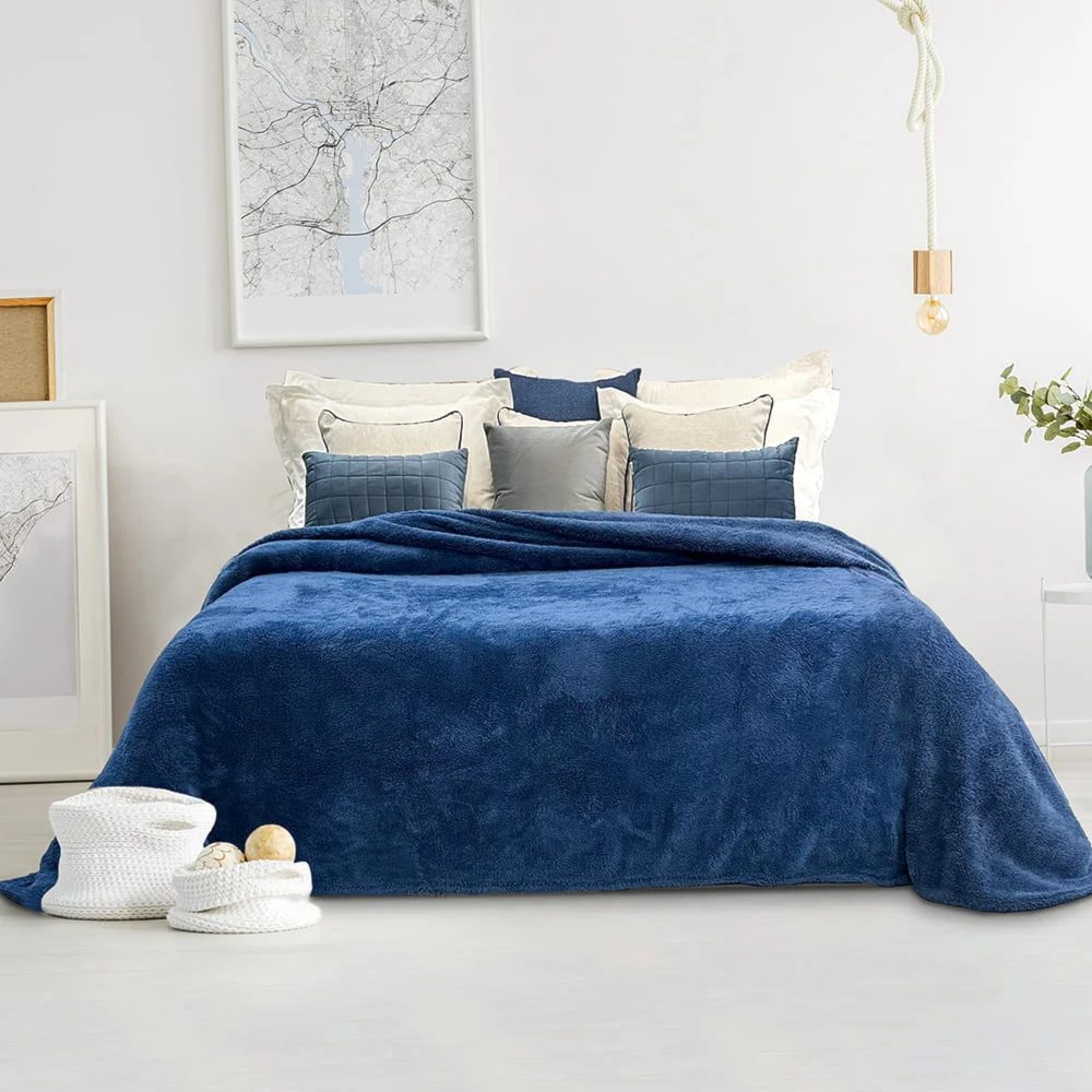Cobertor Queen Sherpa Islandia | Daju | Loja Daju