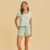 Verde/floral