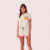 Off White/Rosa
