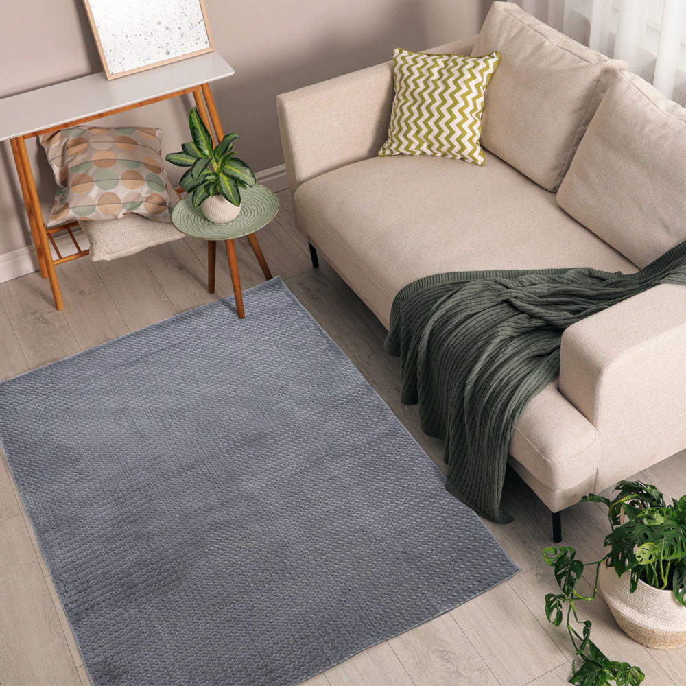 Tapete Cristal Fleece Trançado 140x200 cm Jolitex | Loja Daju