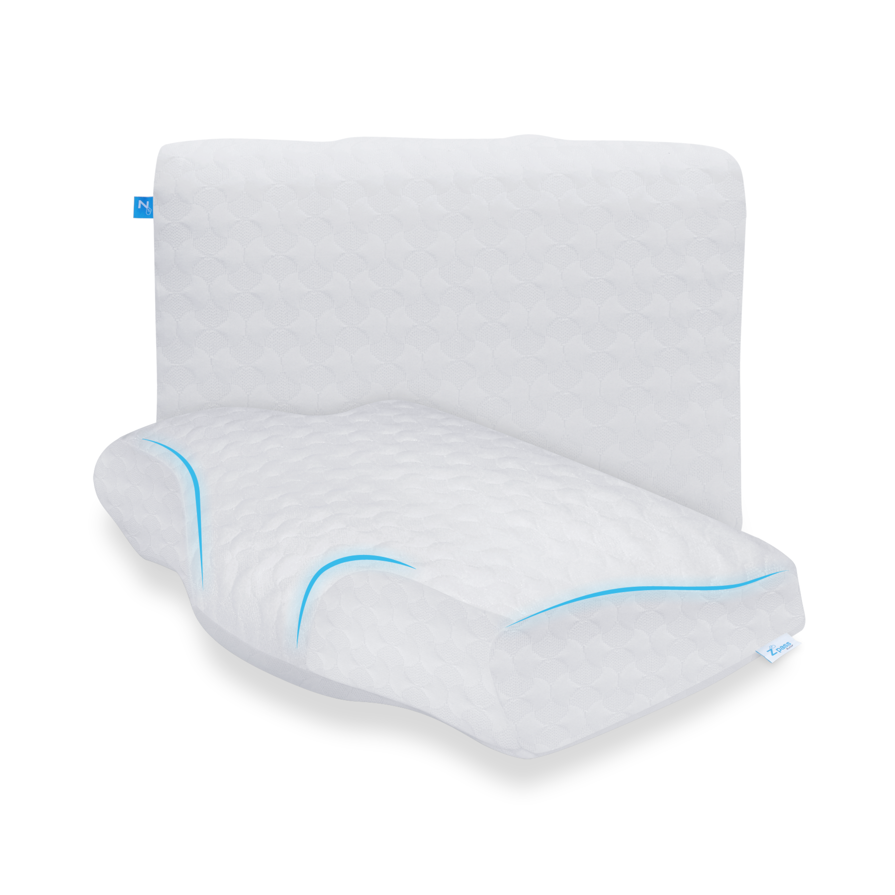 Travesseiro Nasa Ergonômico 12x46x66 Cm Daju | Loja Daju
